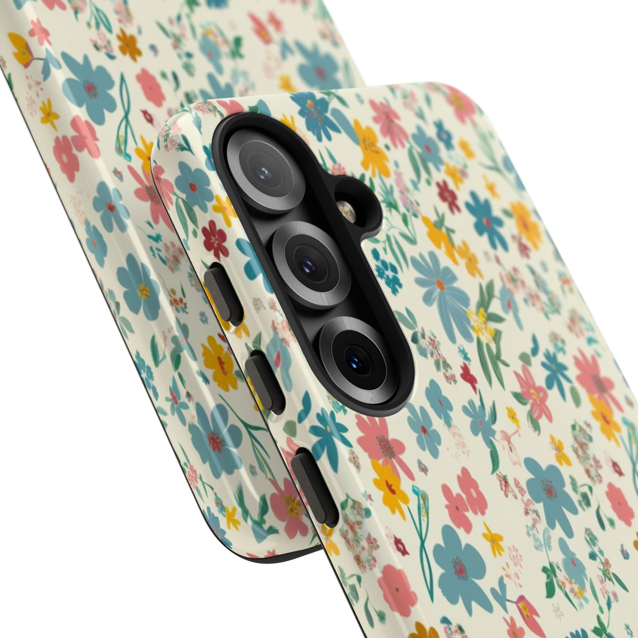 Pastel Yellow Green and Blue Case