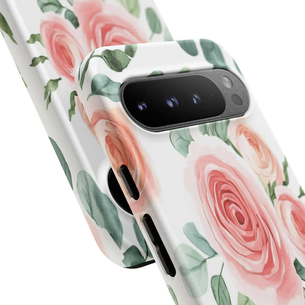 Delicate Watercolor Rose Case