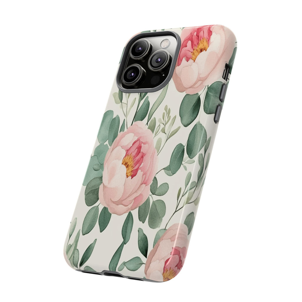 Soft Pink Peonies Case