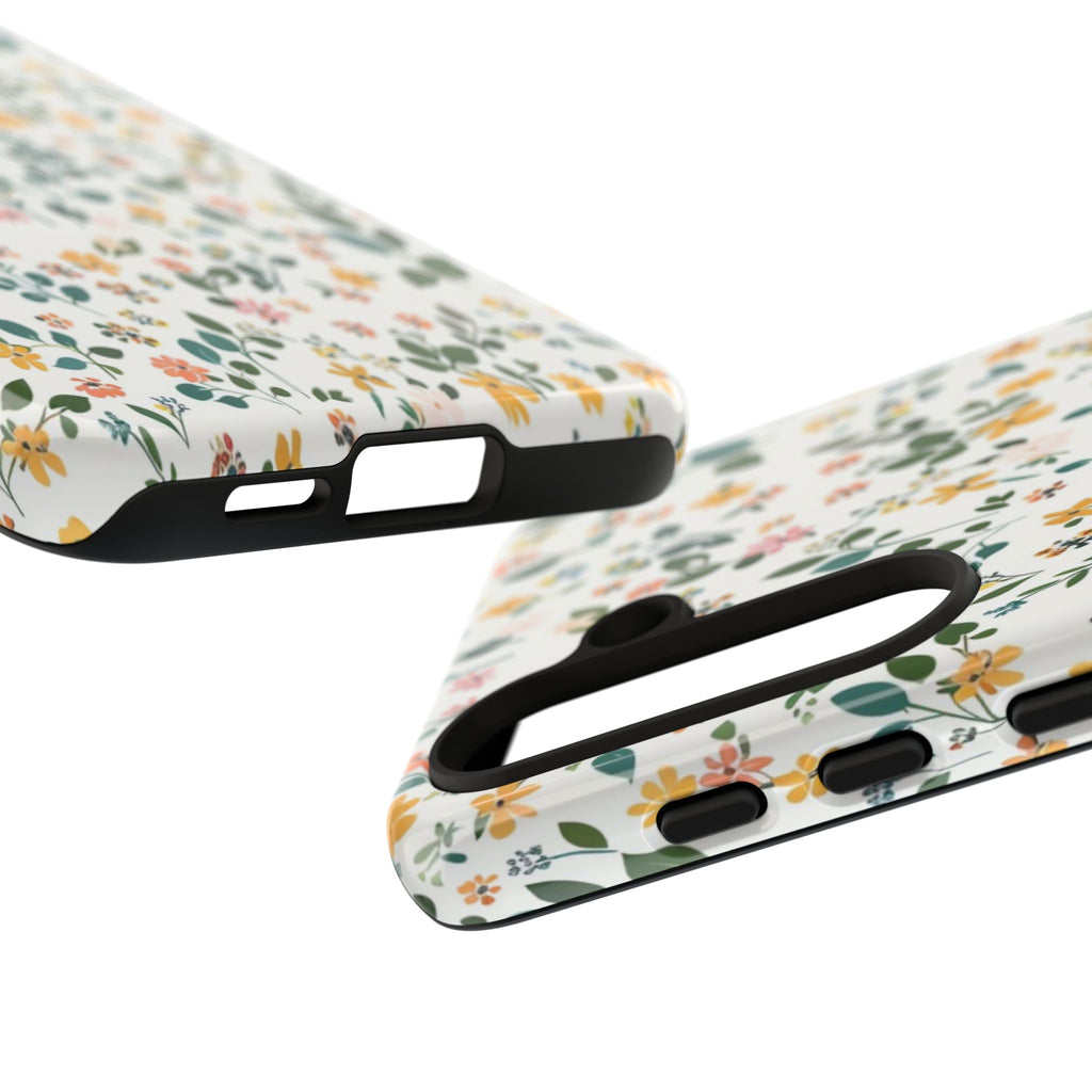 Pastel Leaves and Flowers Case