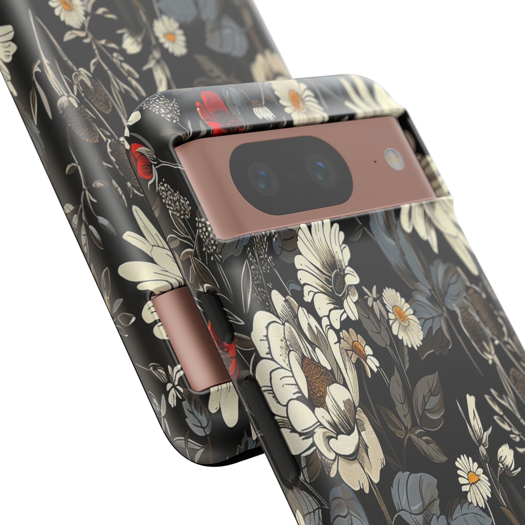 Dark Rose and Daisy Case