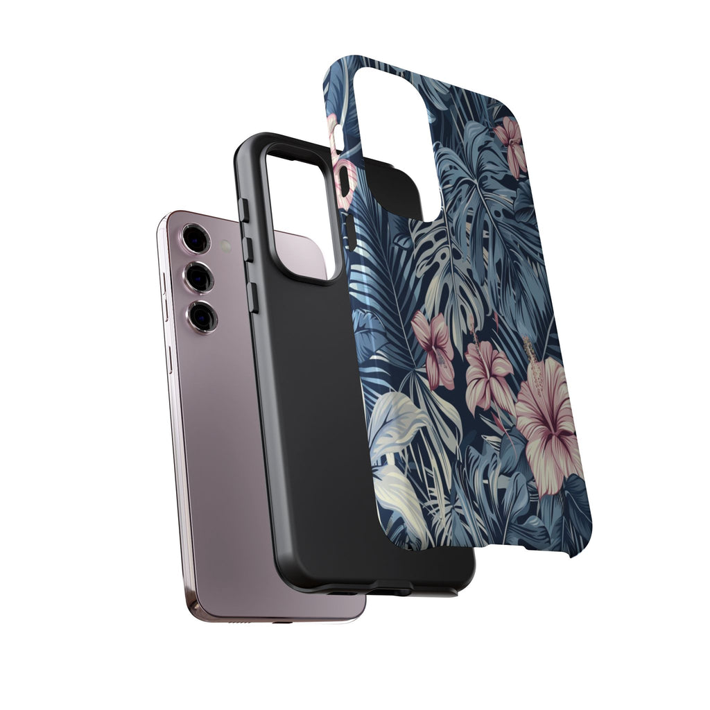 Tropical Hibiscus and Monstera Case