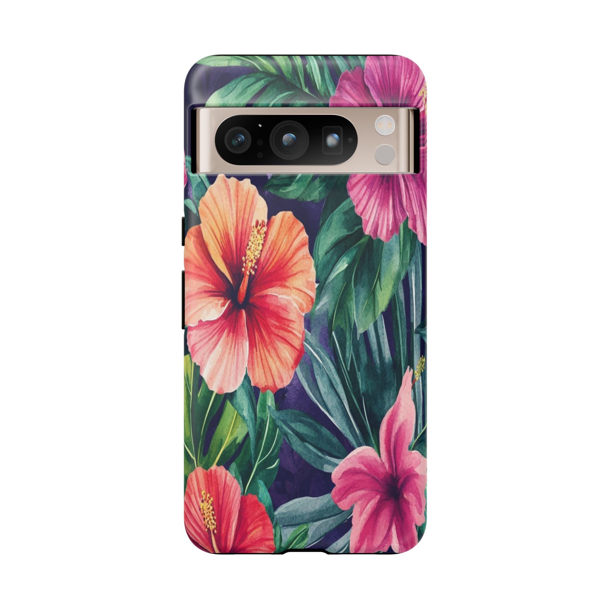 Navy Floral Watercolor