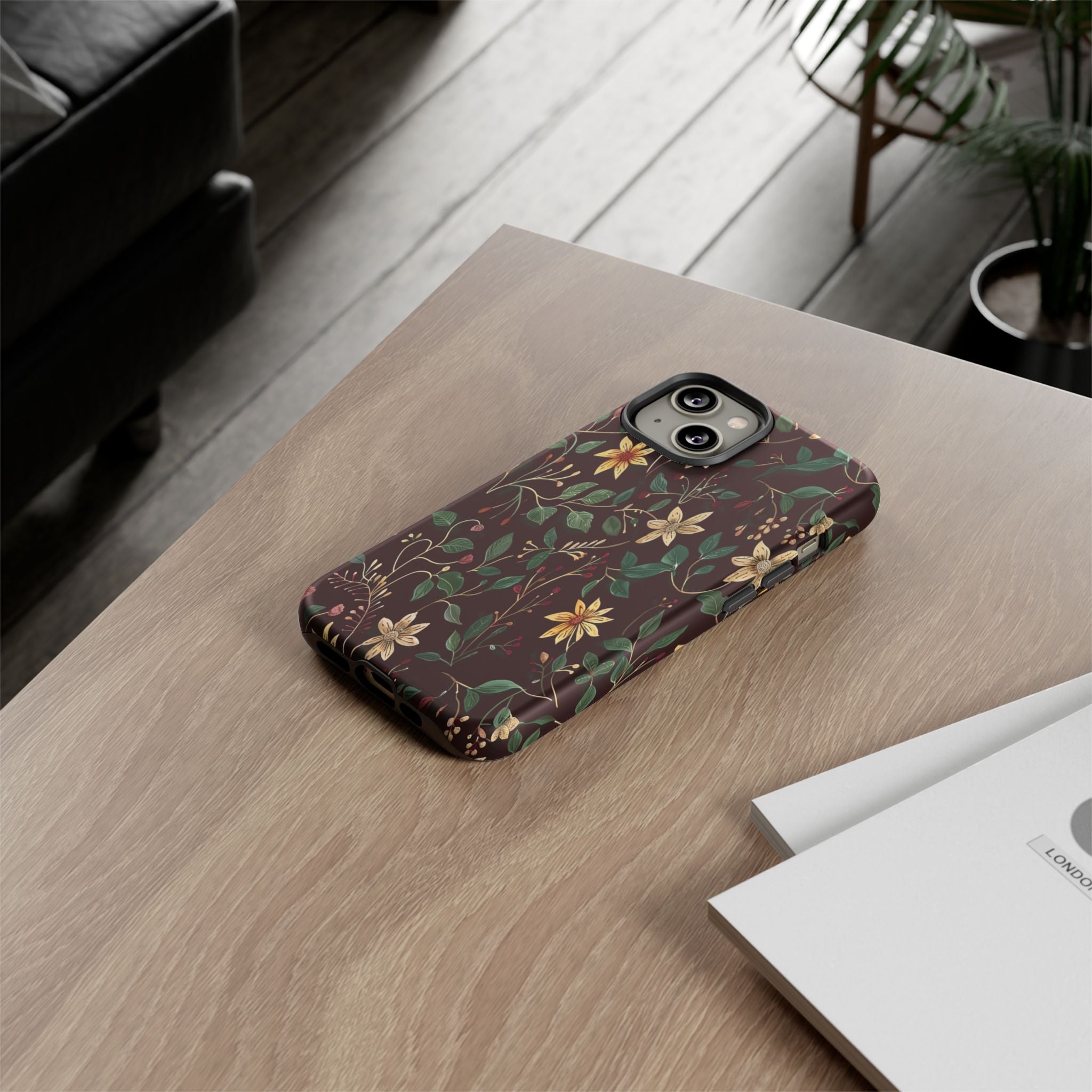 Dark Vintage Floral Case