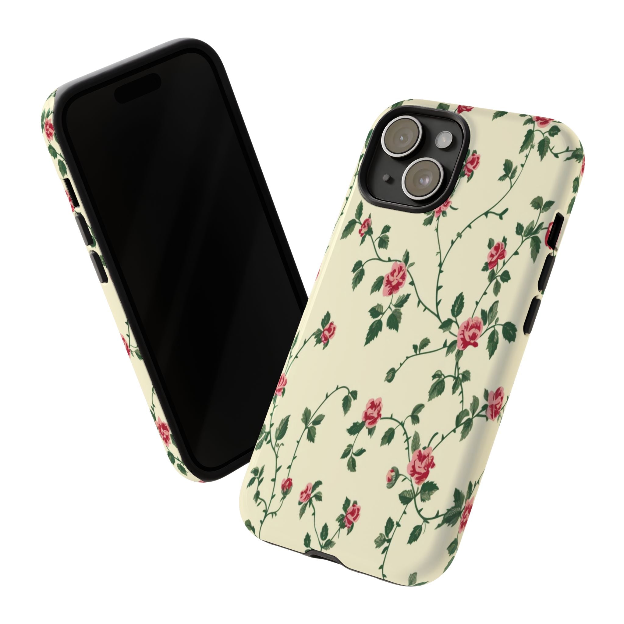 Elegant Pink Victorian Roses Case