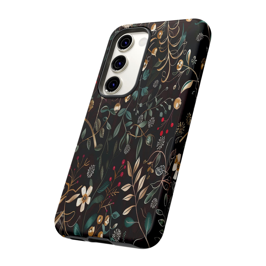 Dark Leafy Case