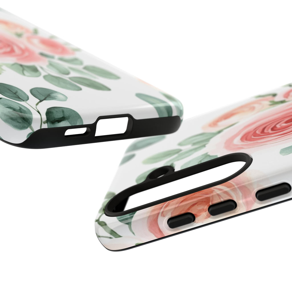 Delicate Watercolor Rose Case