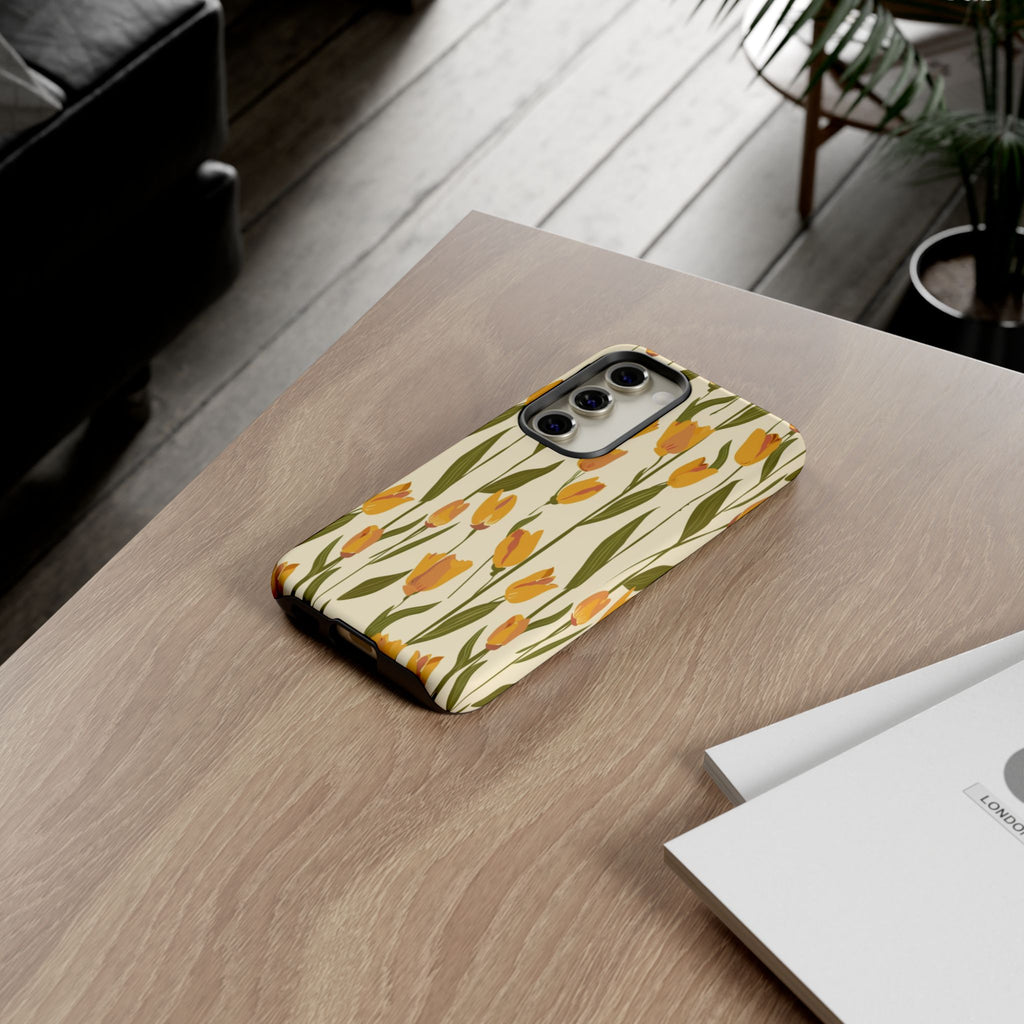 Yellow and Orange Tulips Case