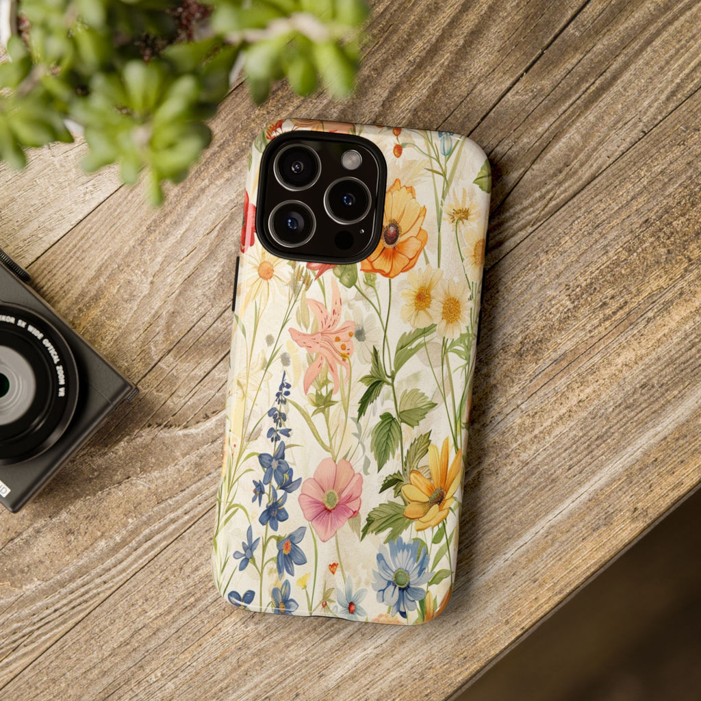 Vintage Wildflower Garden Case
