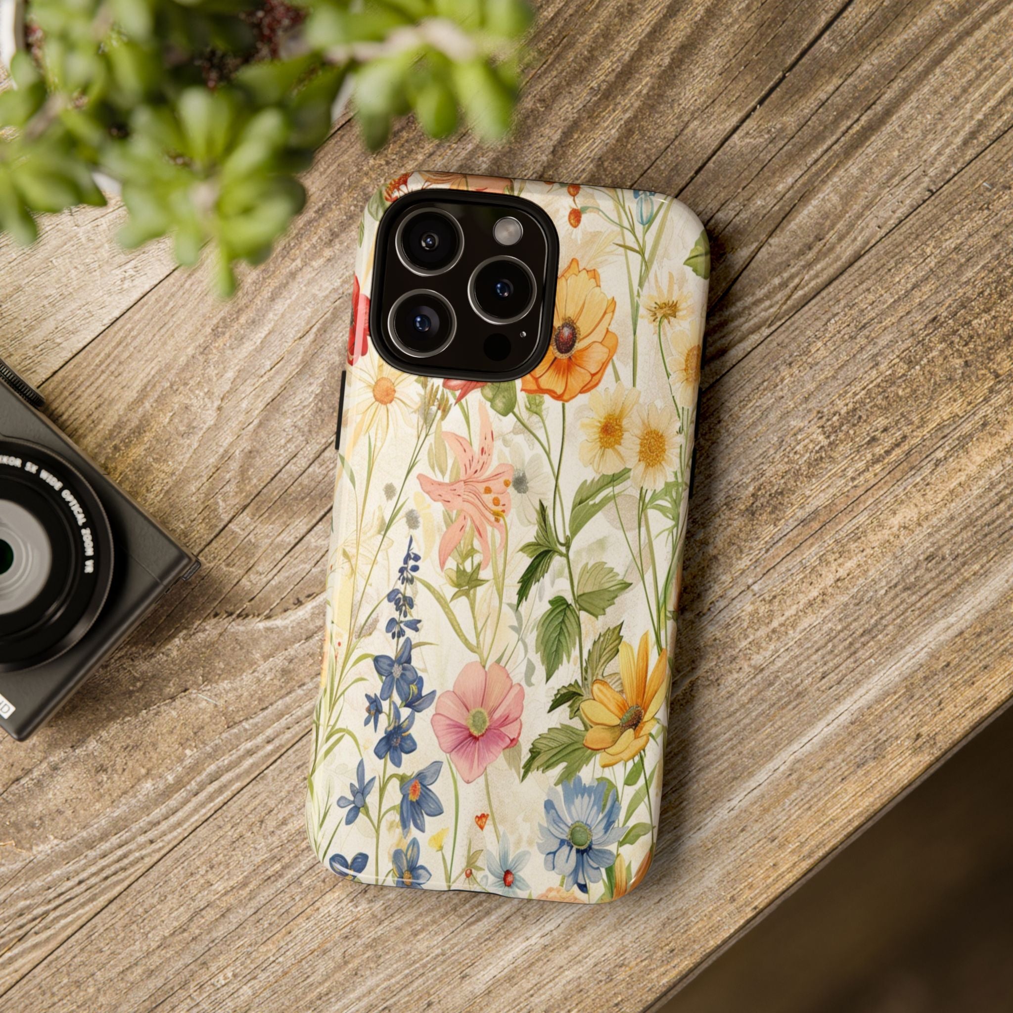 Vintage Wildflower Garden Case