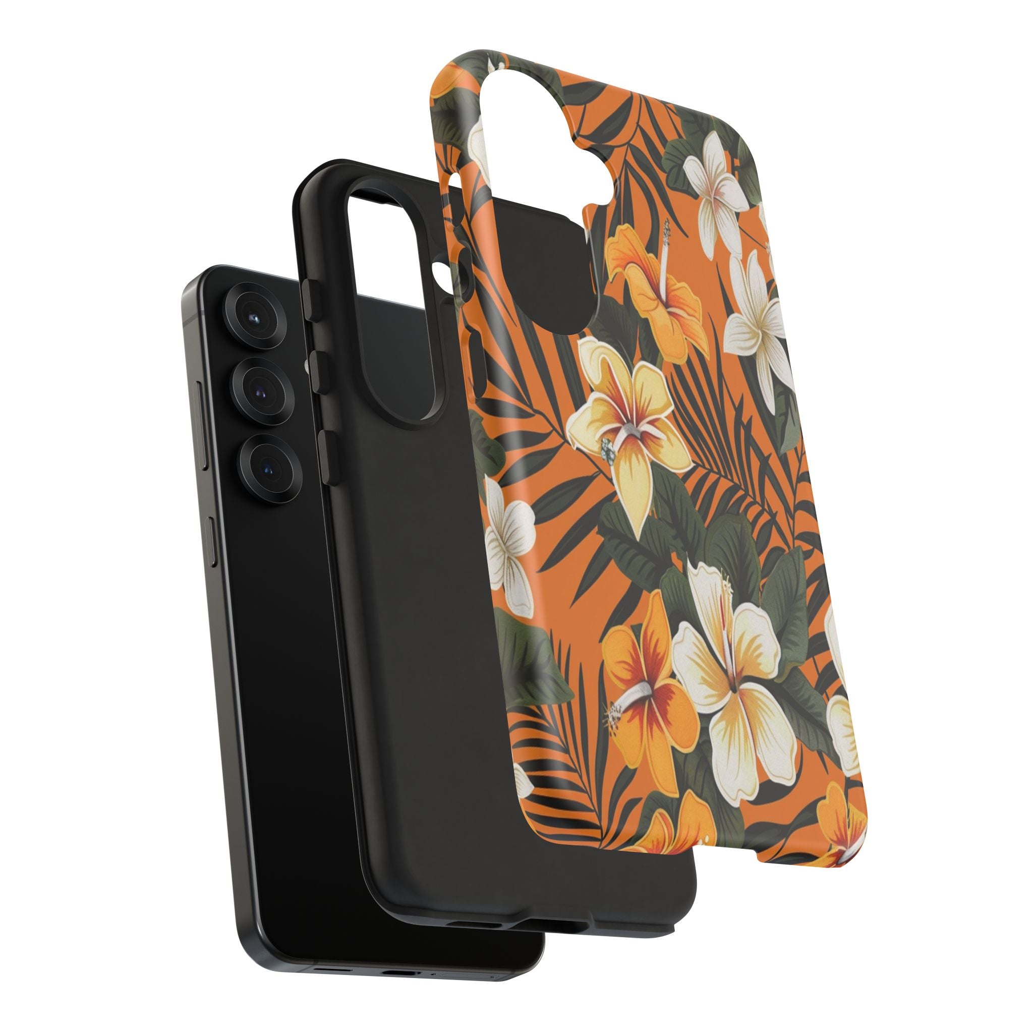 Vibrant Orange Tropical Case