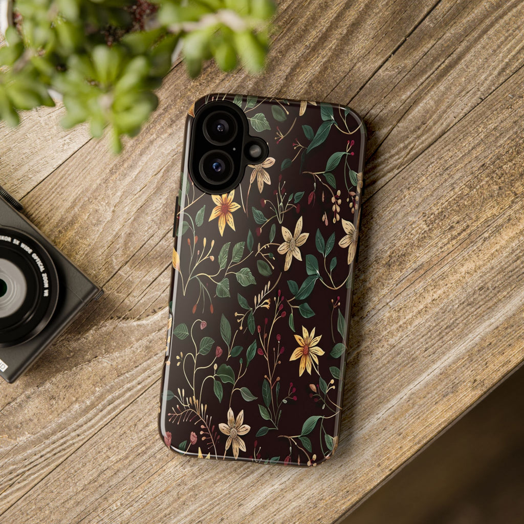 Dark Vintage Floral Case