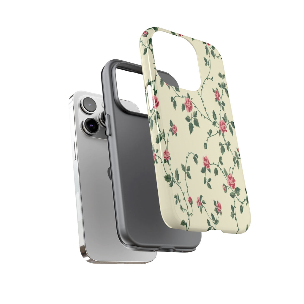 Elegant Pink Victorian Roses Case