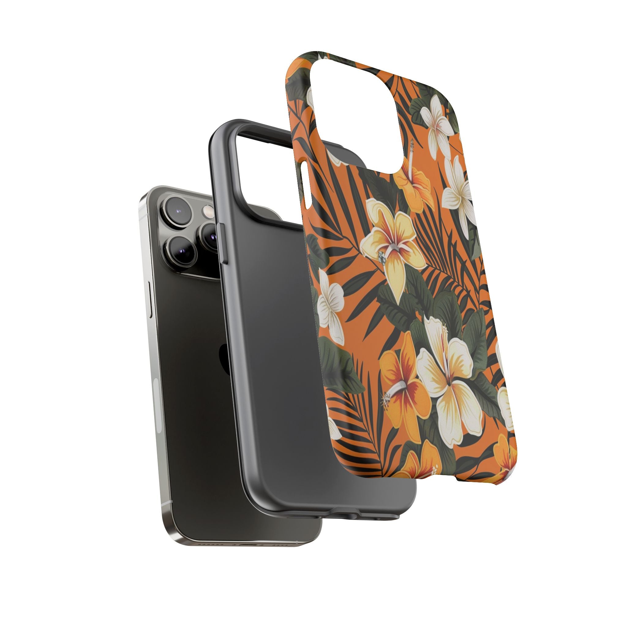 Vibrant Orange Tropical Case