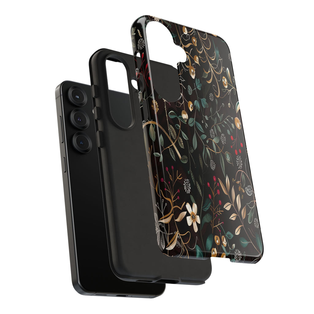Dark Leafy Case
