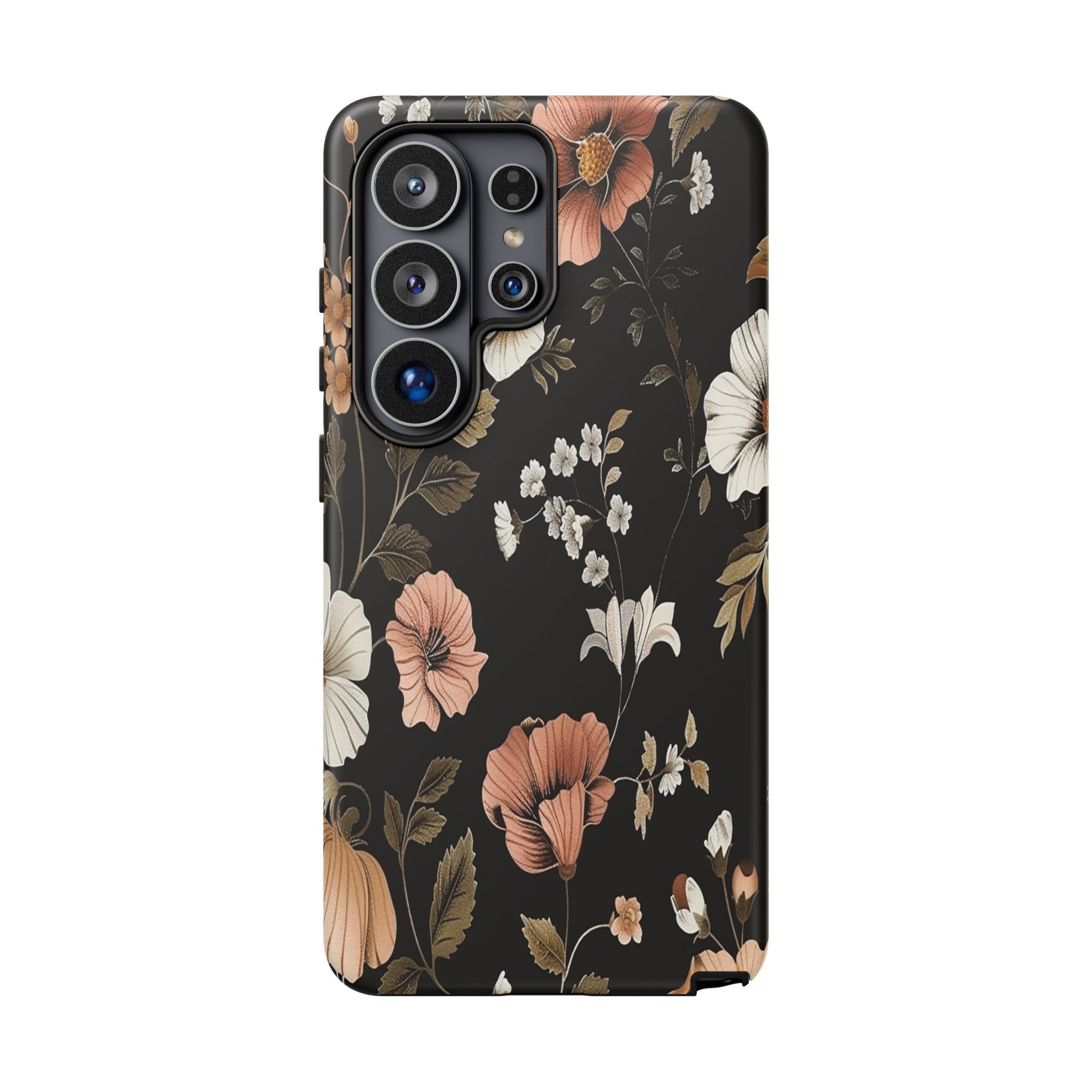 Peachy Cosmos on Black