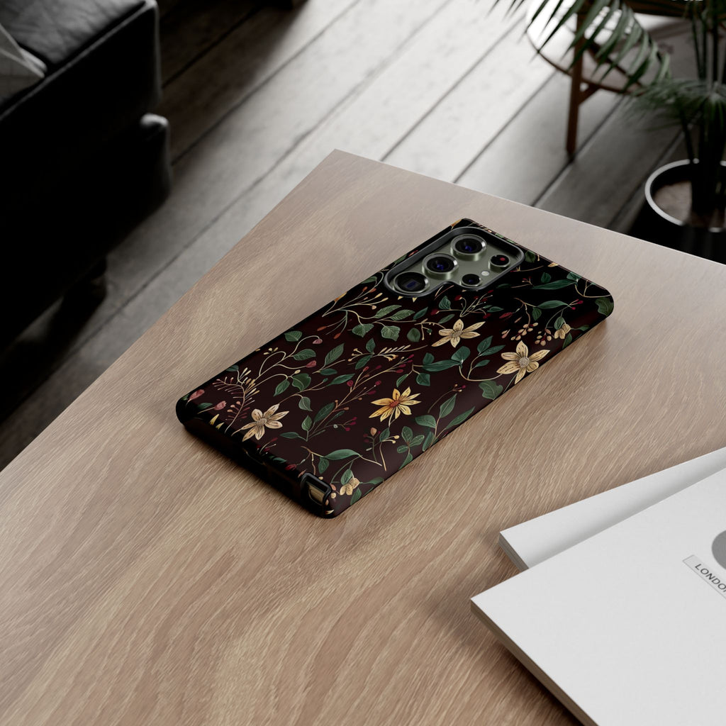 Dark Vintage Floral Case