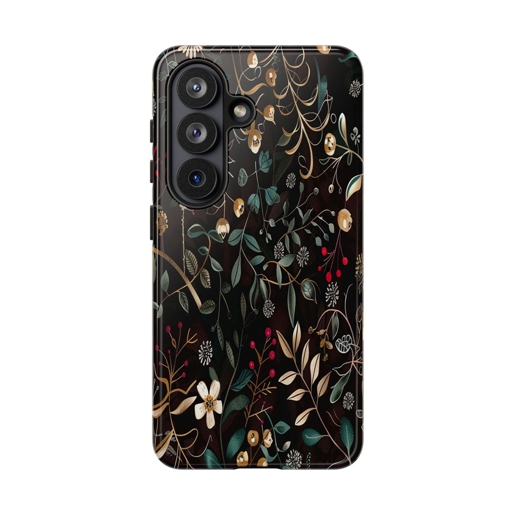 Dark Leafy Case