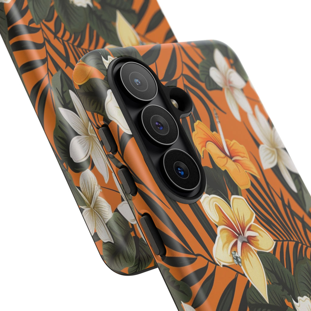 Vibrant Orange Tropical Case