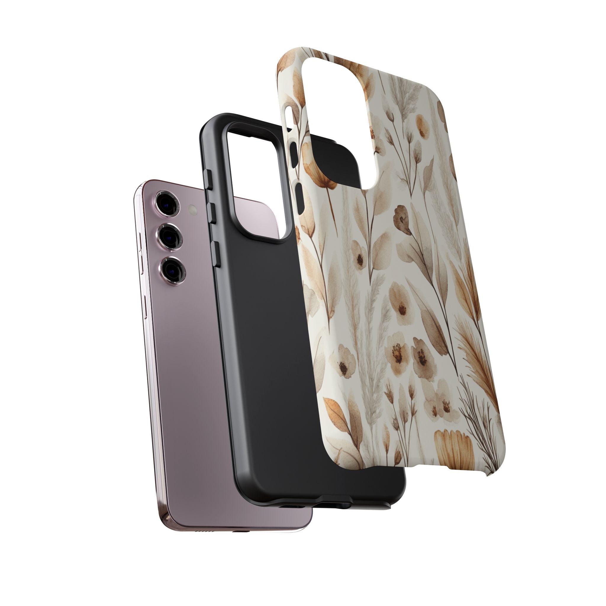 Dried Flowers Watercolor Case