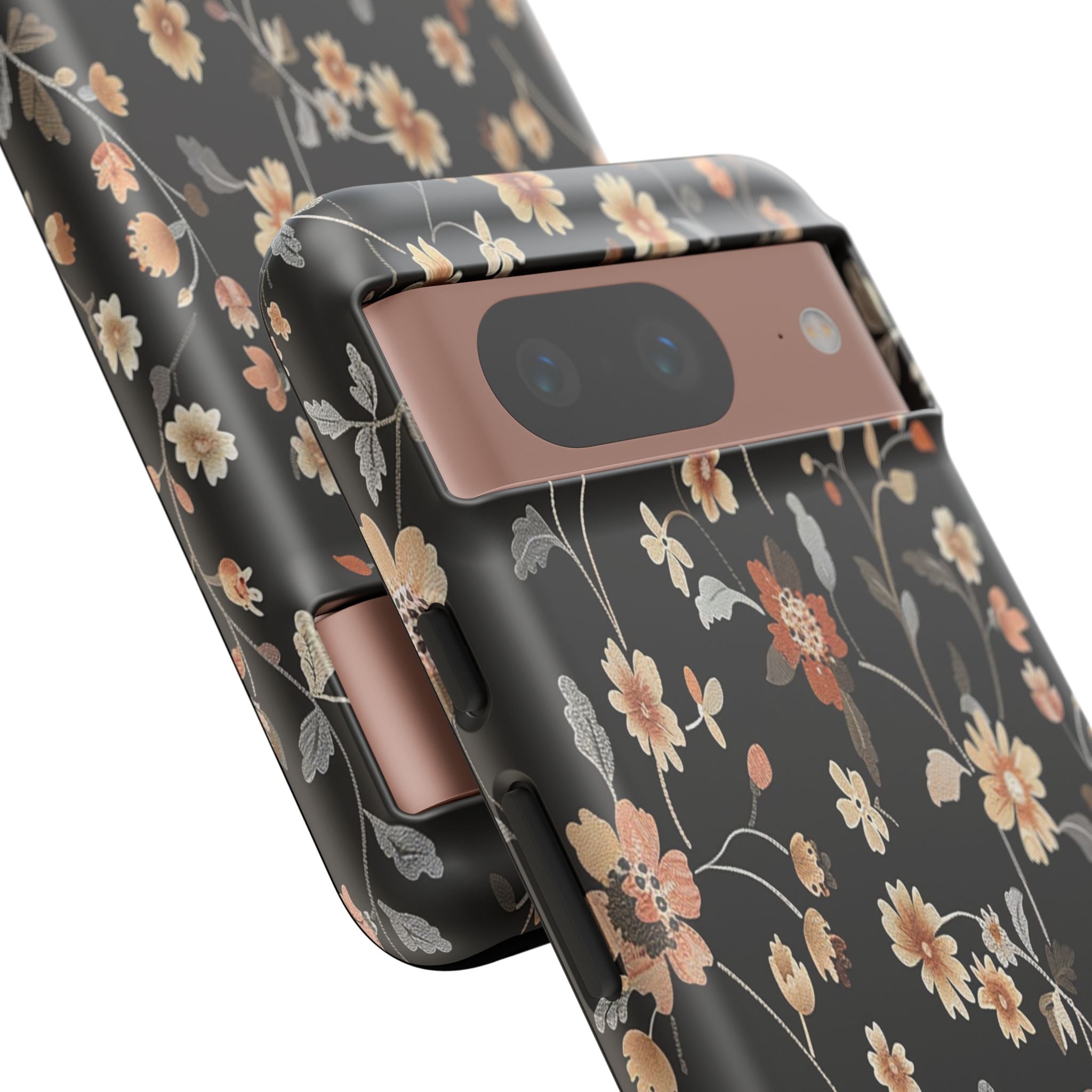Floral Field on Black Case