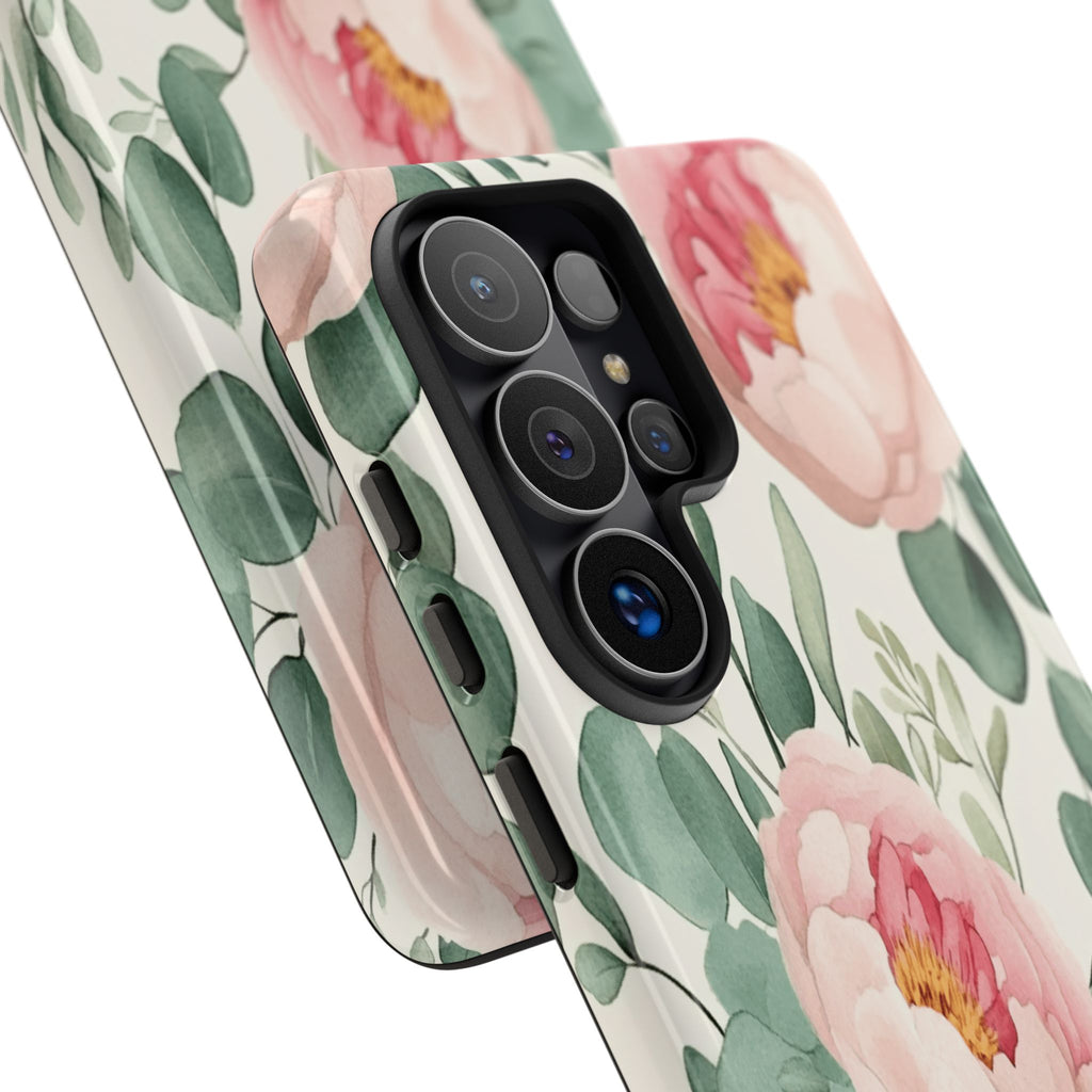 Soft Pink Peonies Case