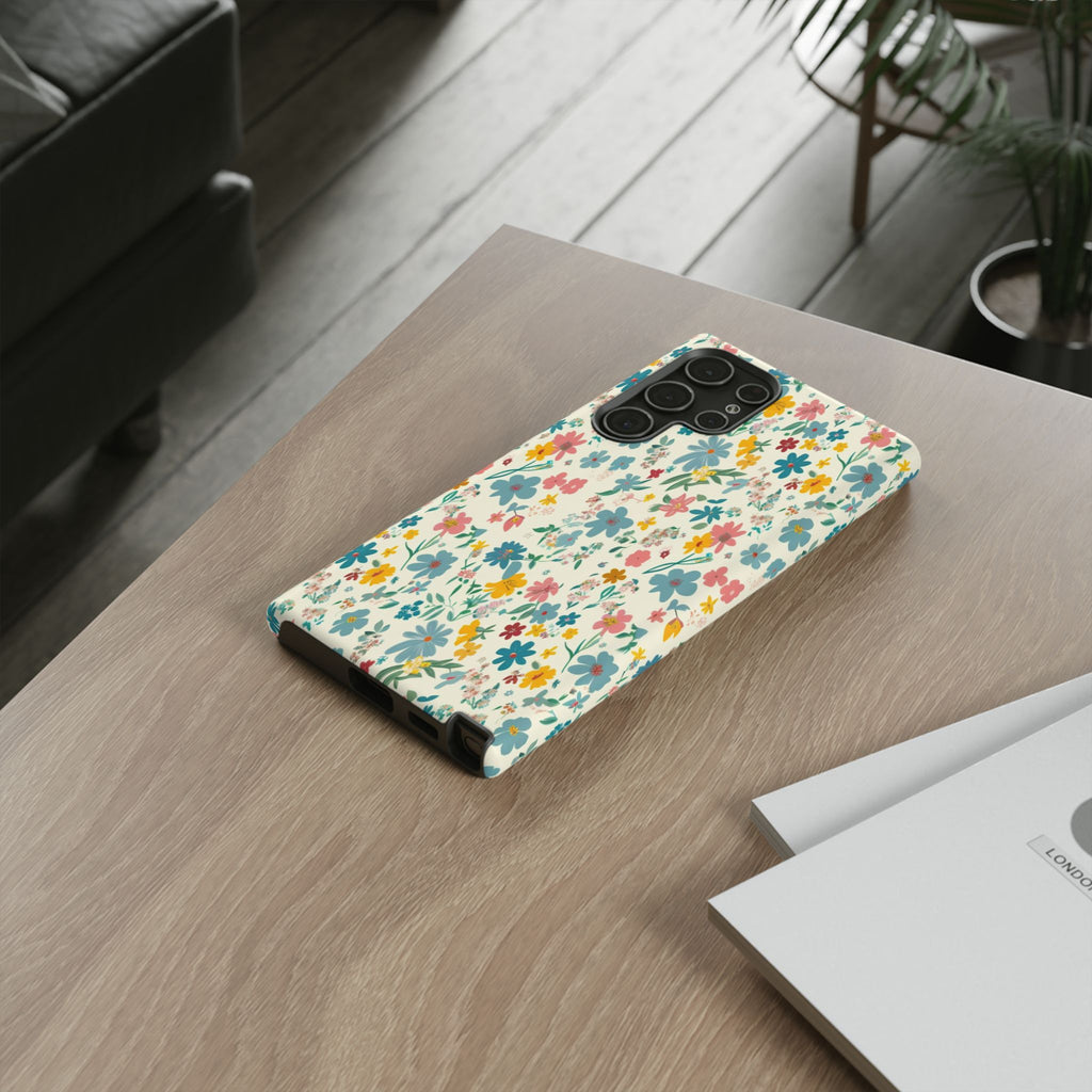 Pastel Yellow Green and Blue Case