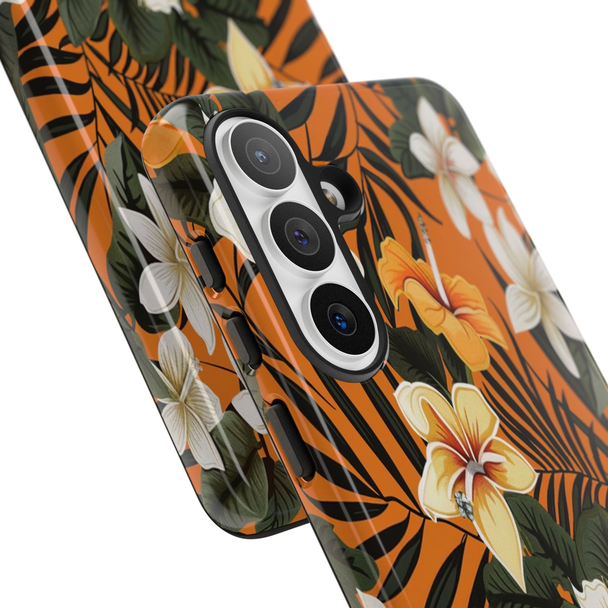 Vibrant Orange Tropical Case