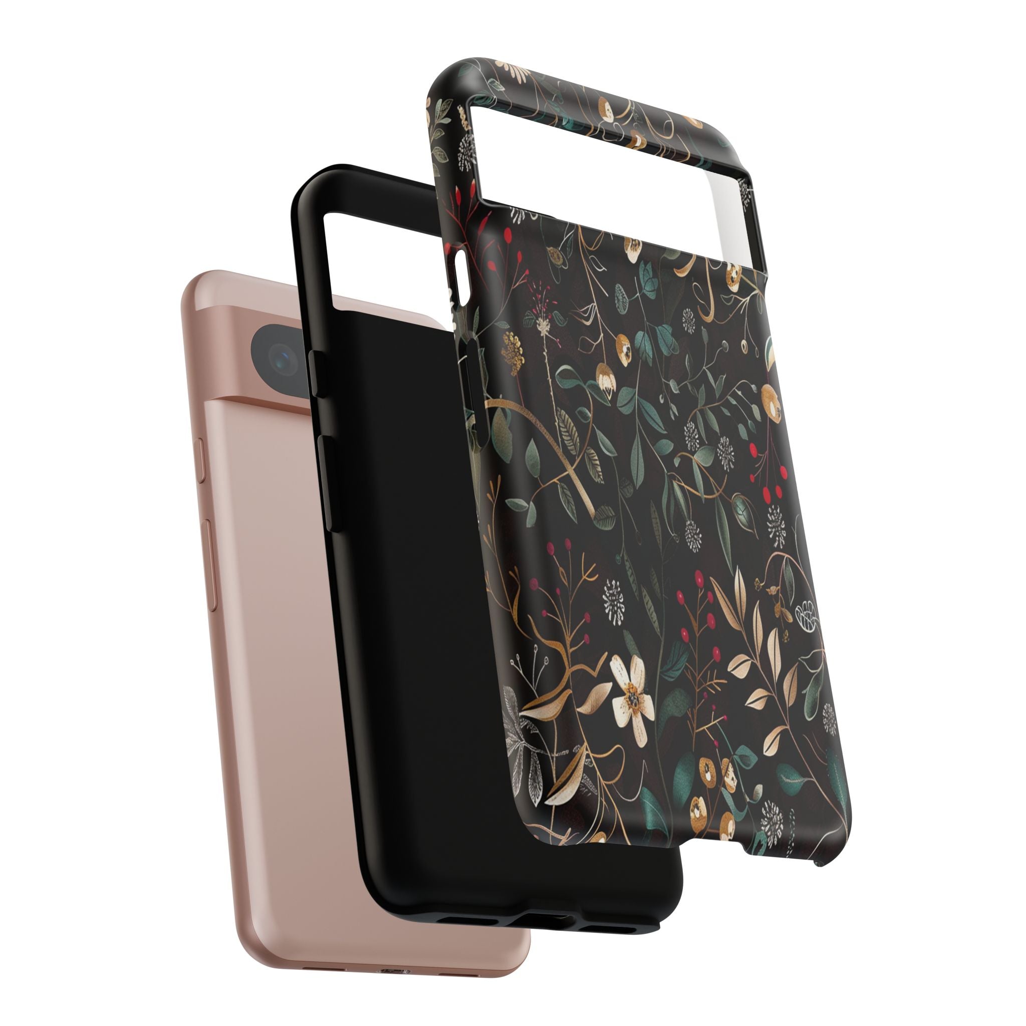 Dark Leafy Case