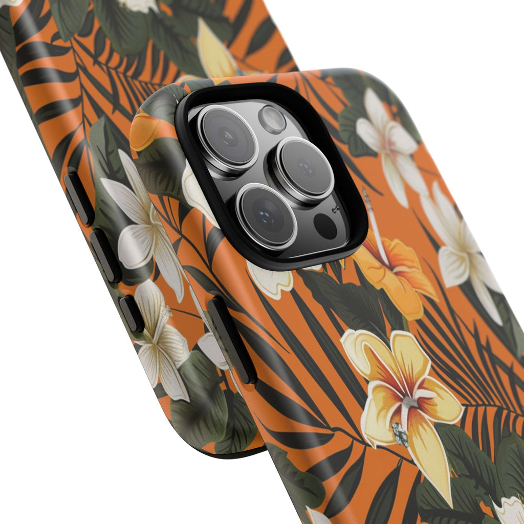 Vibrant Orange Tropical Case