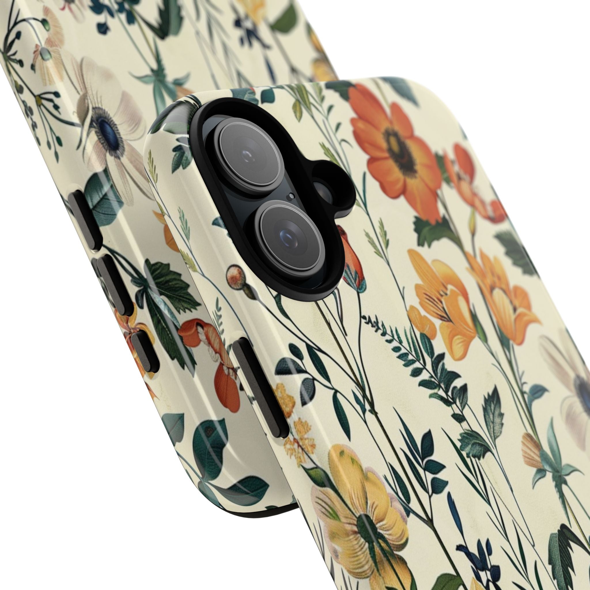 Vintage Botanical Wildflower Seamless Pattern