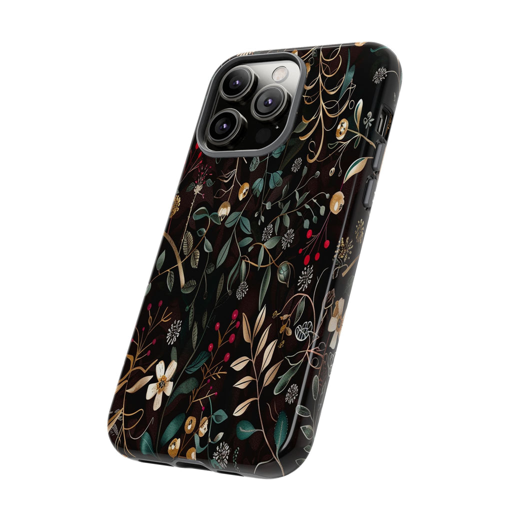 Dark Leafy Case