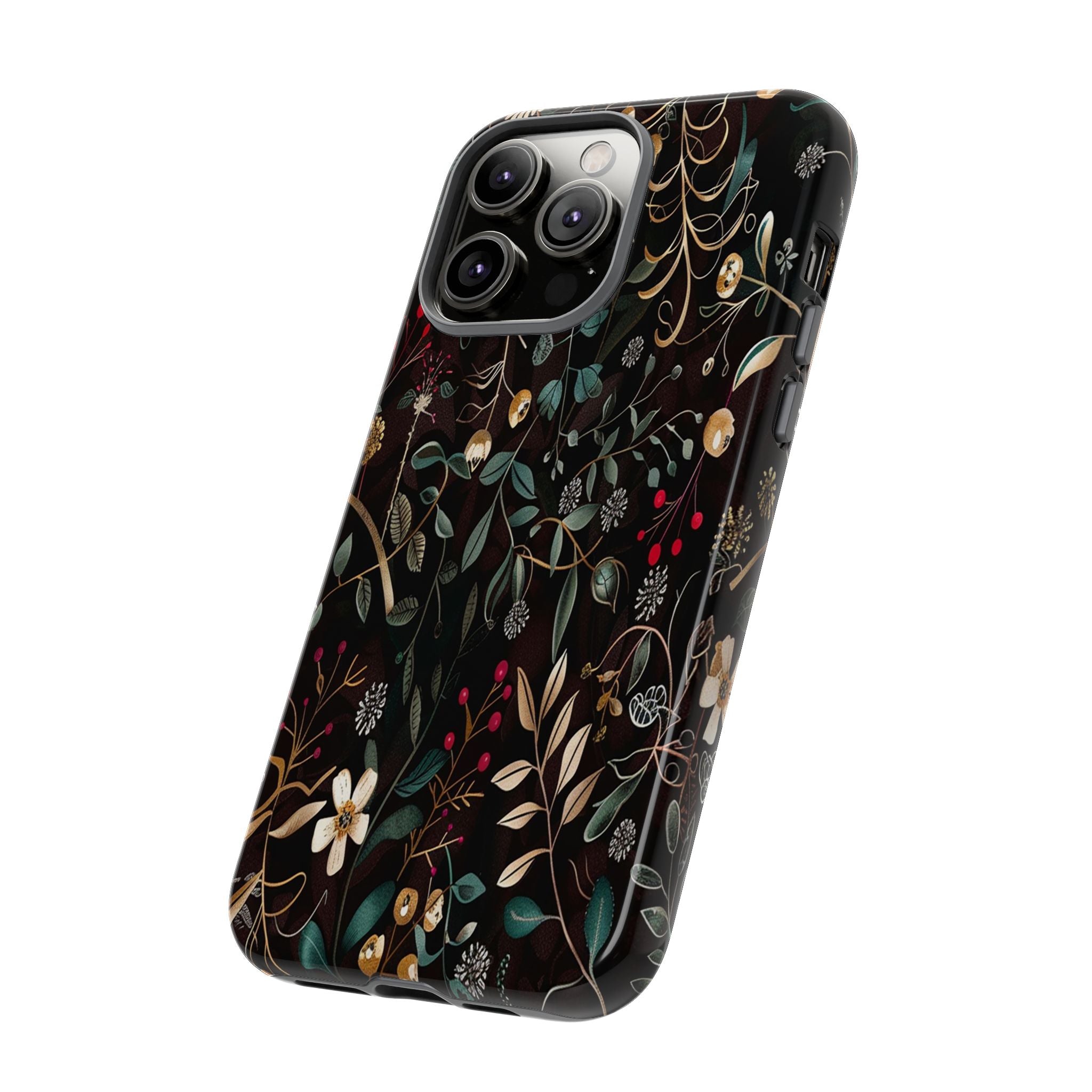 Dark Leafy Case