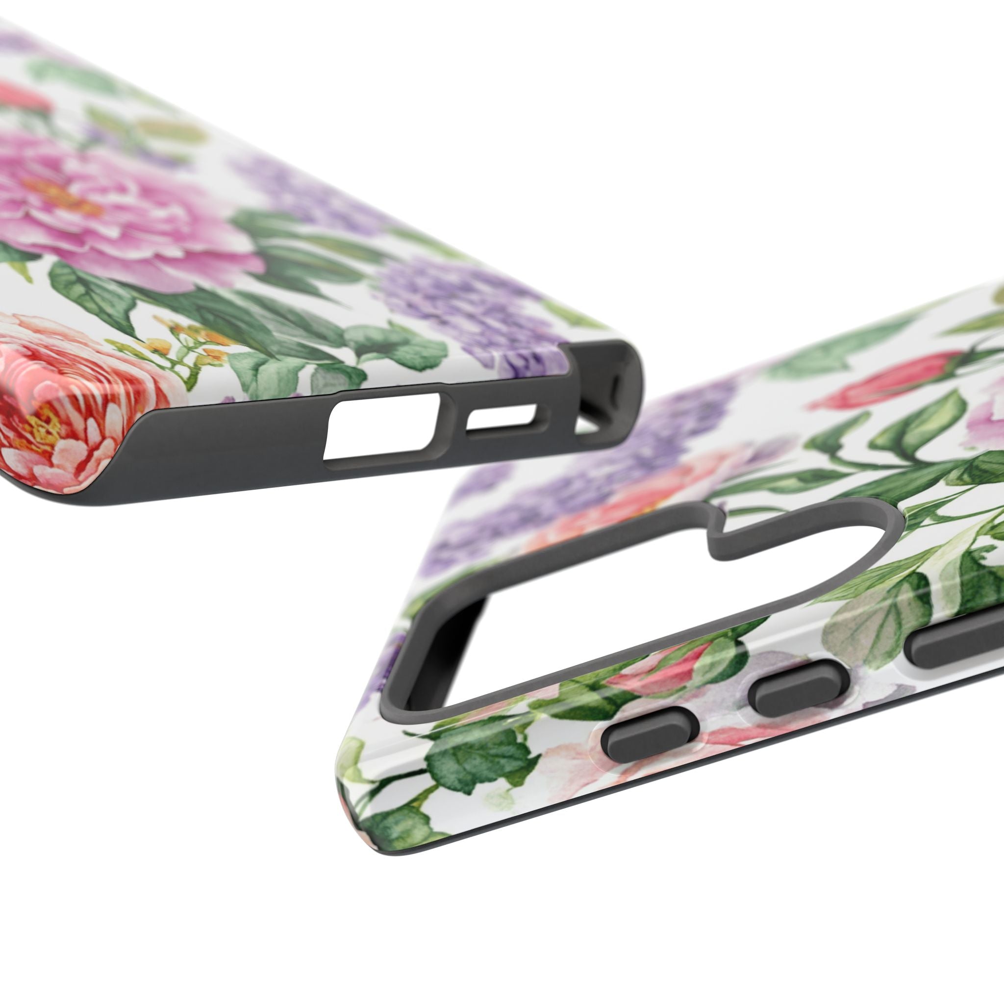 Watercolor Peonies and Lilacs Case