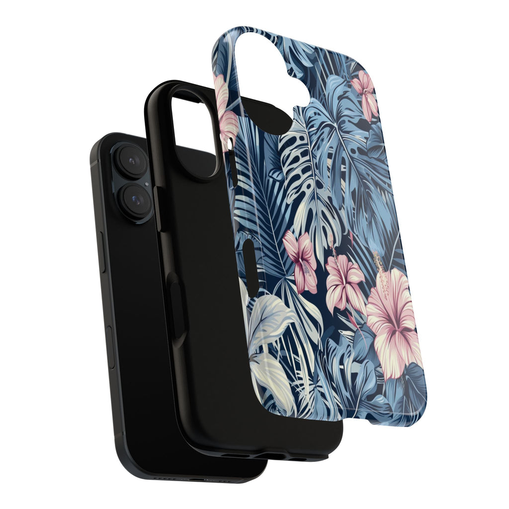 Tropical Hibiscus and Monstera Case