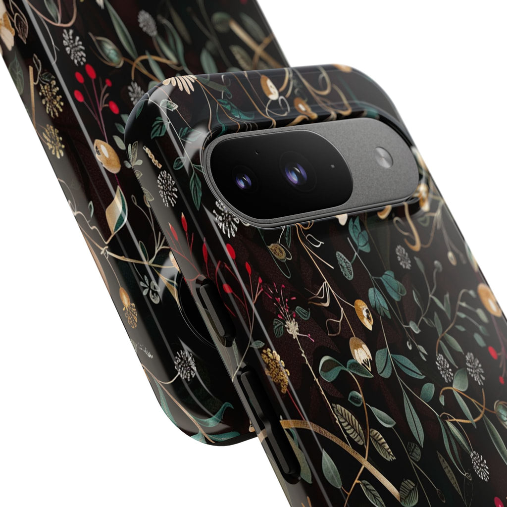 Dark Leafy Case