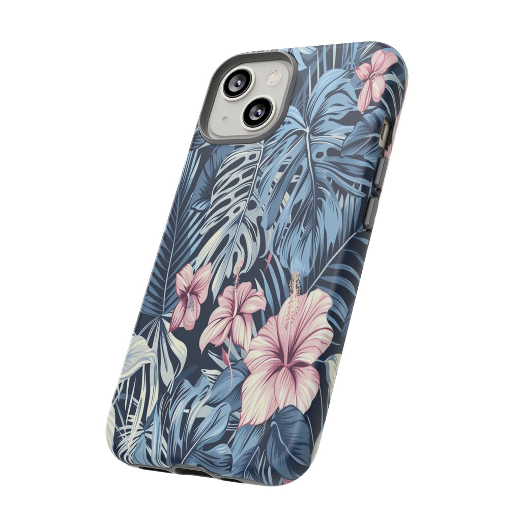 Tropical Hibiscus and Monstera Case