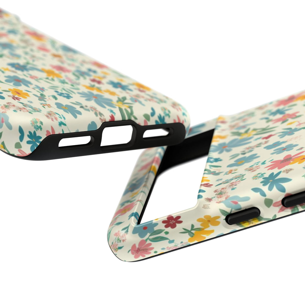 Pastel Yellow Green and Blue Case