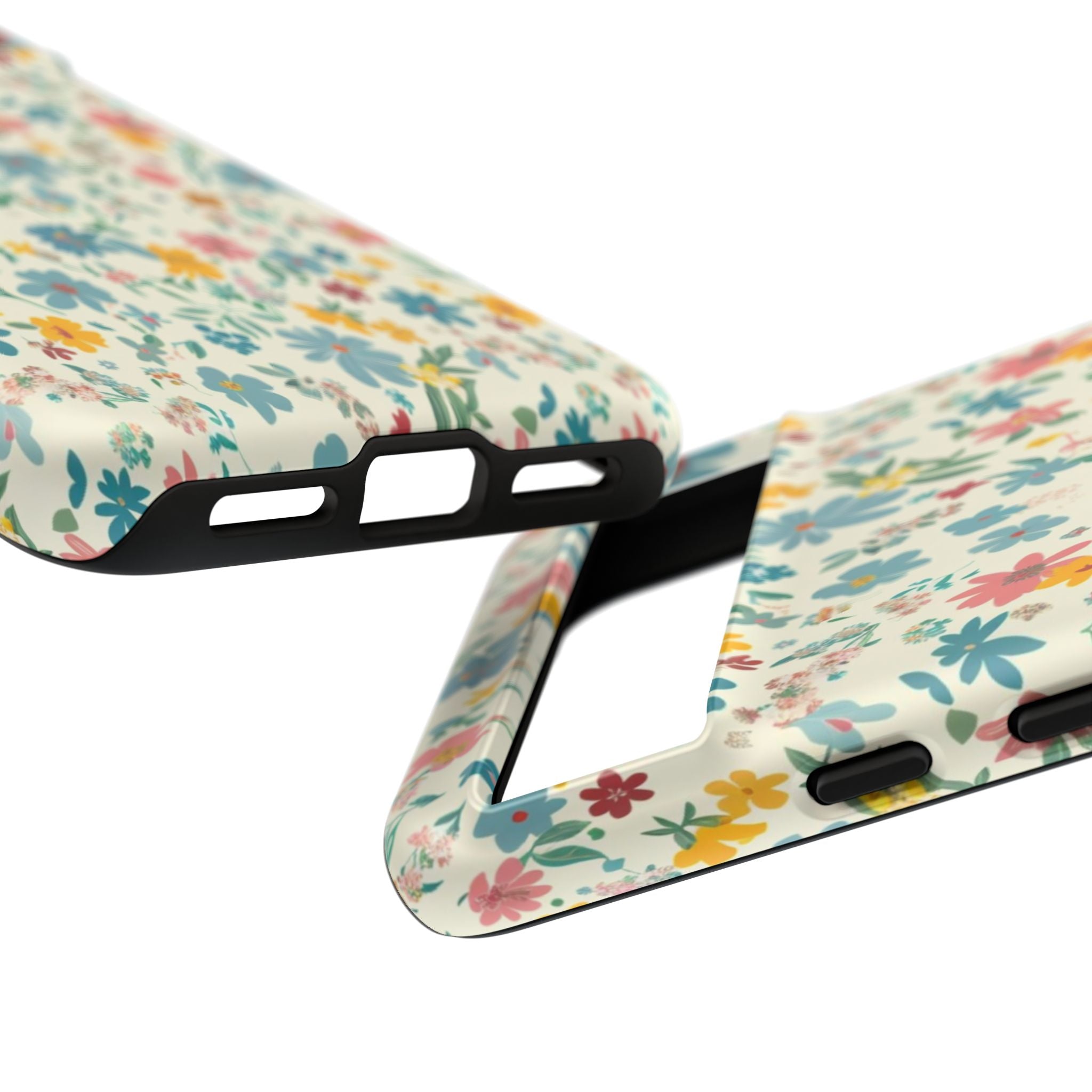 Pastel Yellow Green and Blue Case
