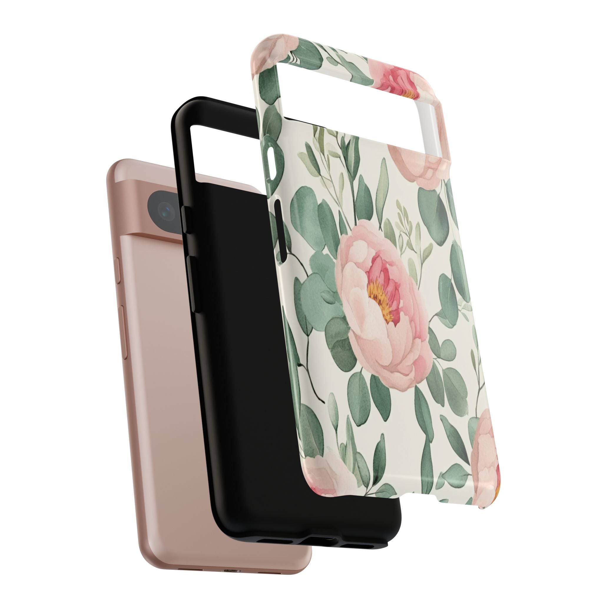 Soft Pink Peonies Case