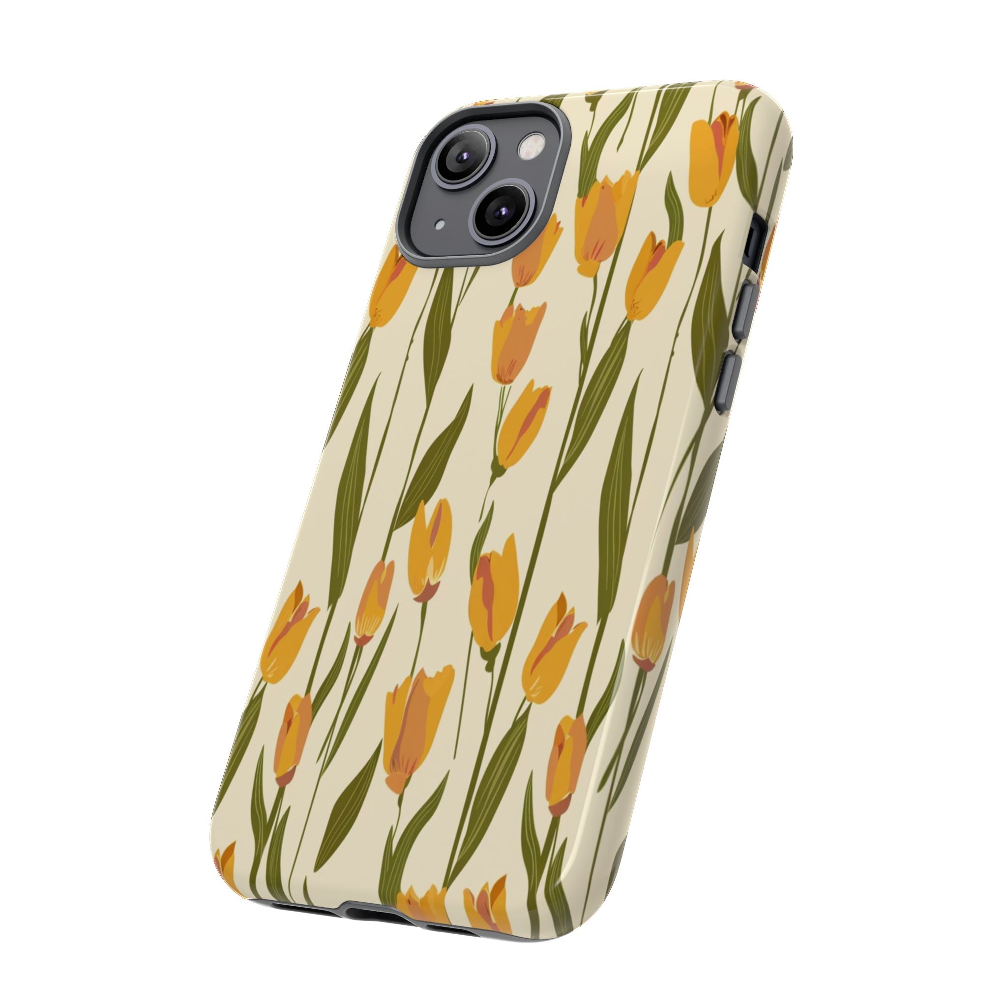 Yellow and Orange Tulips Case