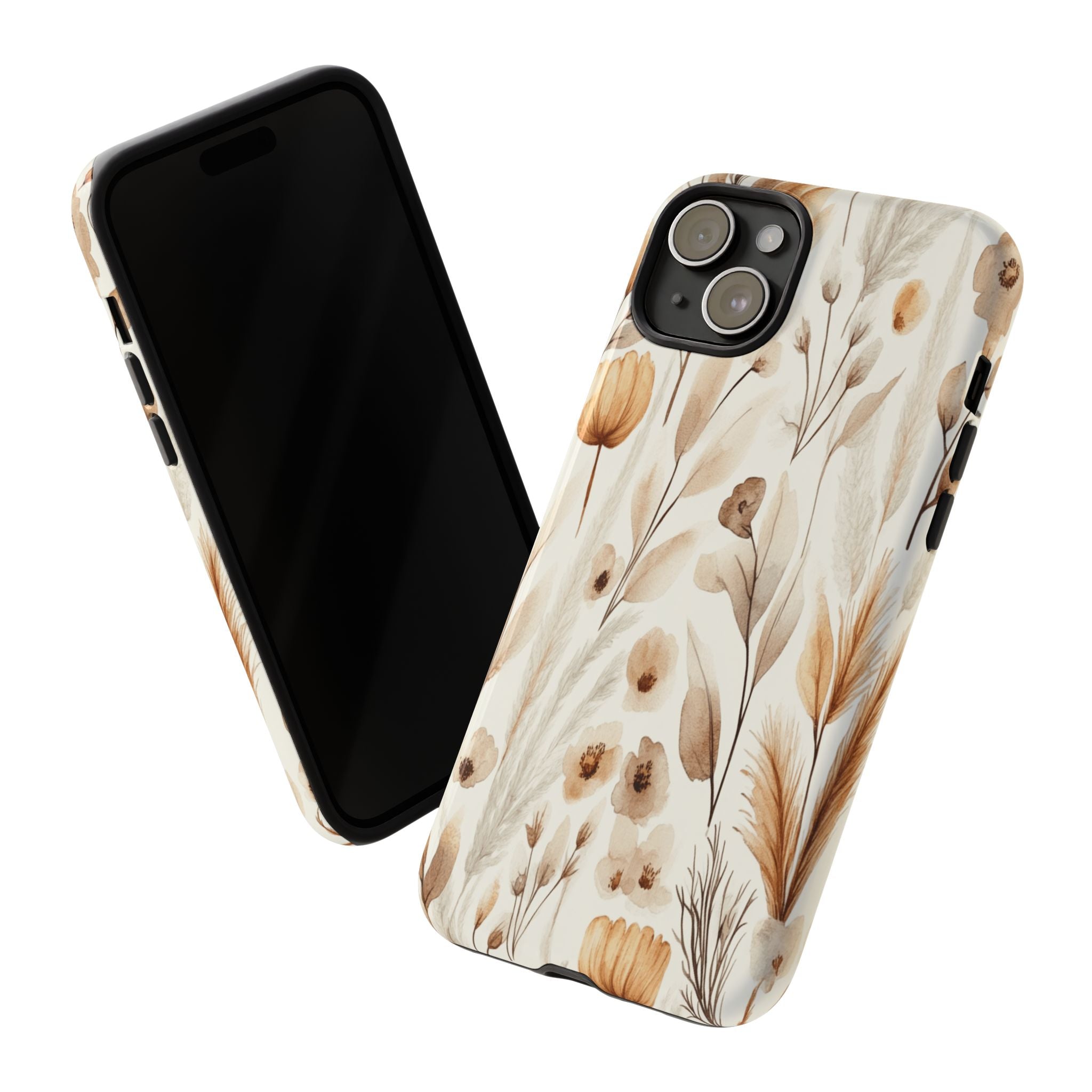 Dried Flowers Watercolor Case