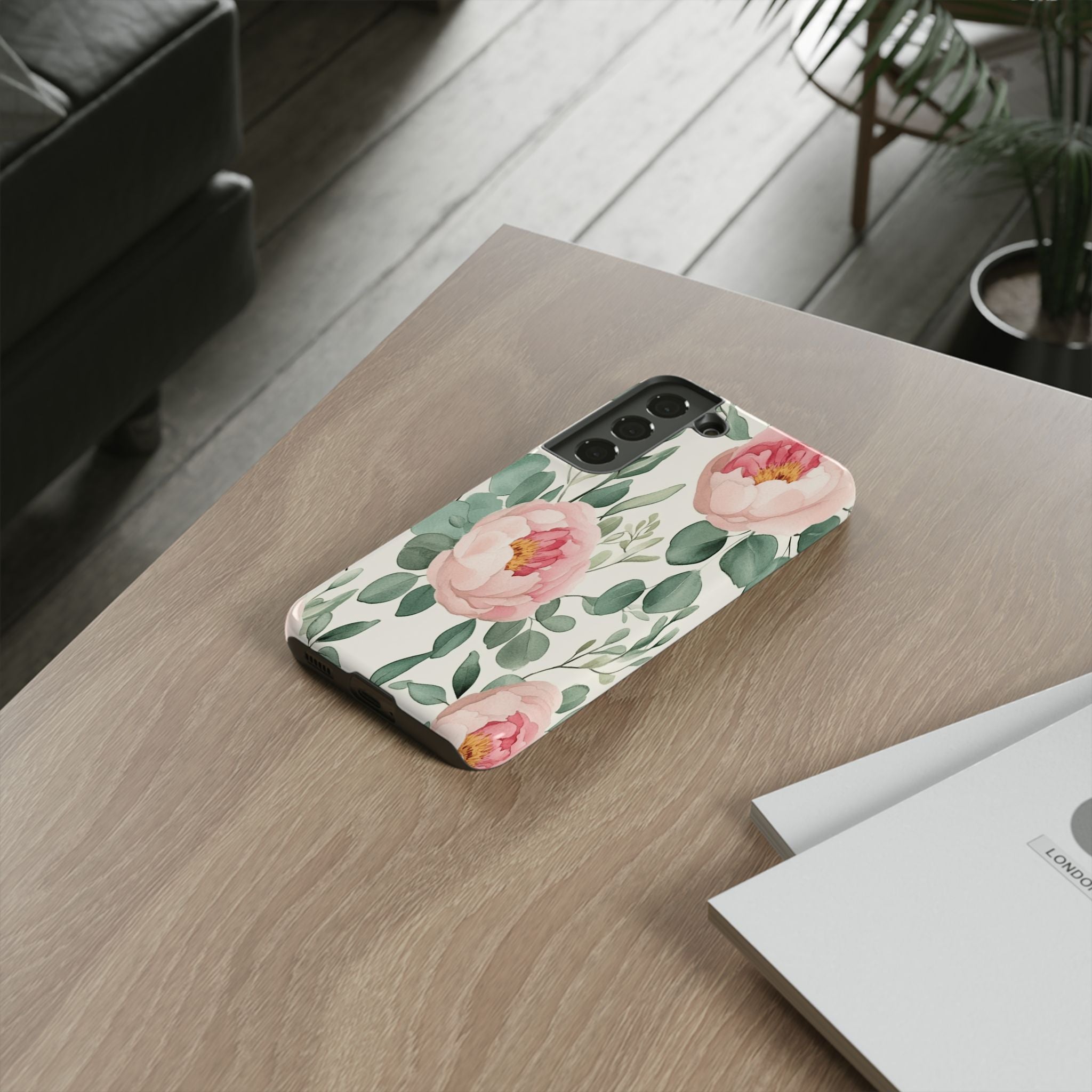 Soft Pink Peonies Case