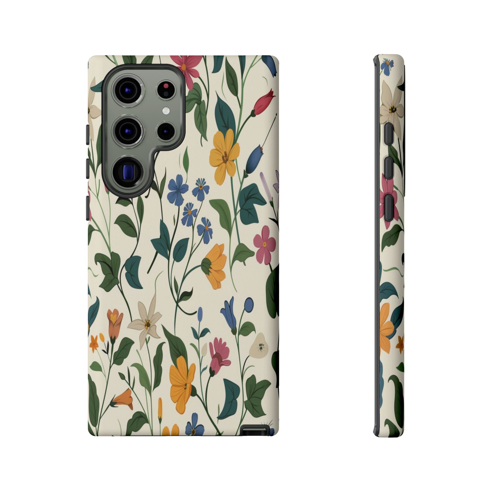 Vibrant Botanical Floral Pattern