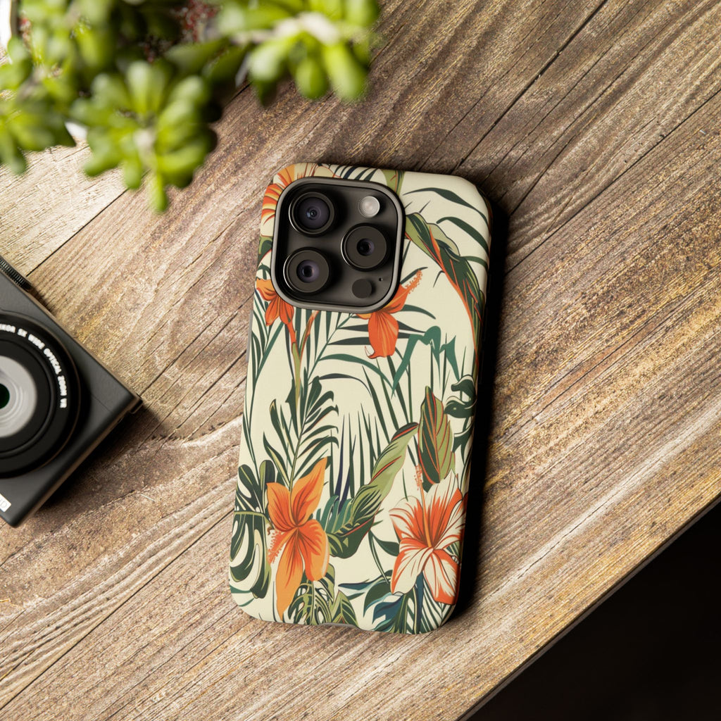 Tropical Hibiscus Garden Case
