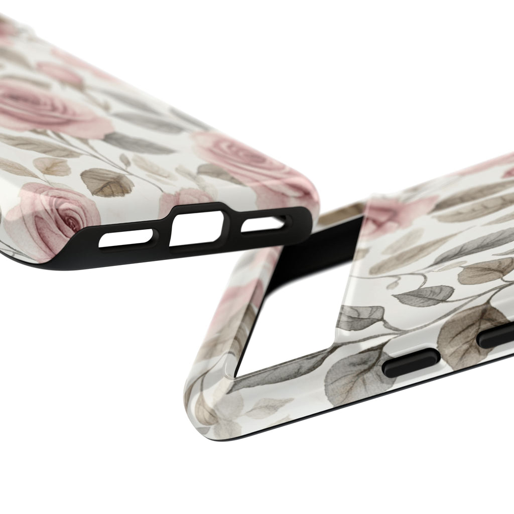 Elegant Watercolor Rose Case