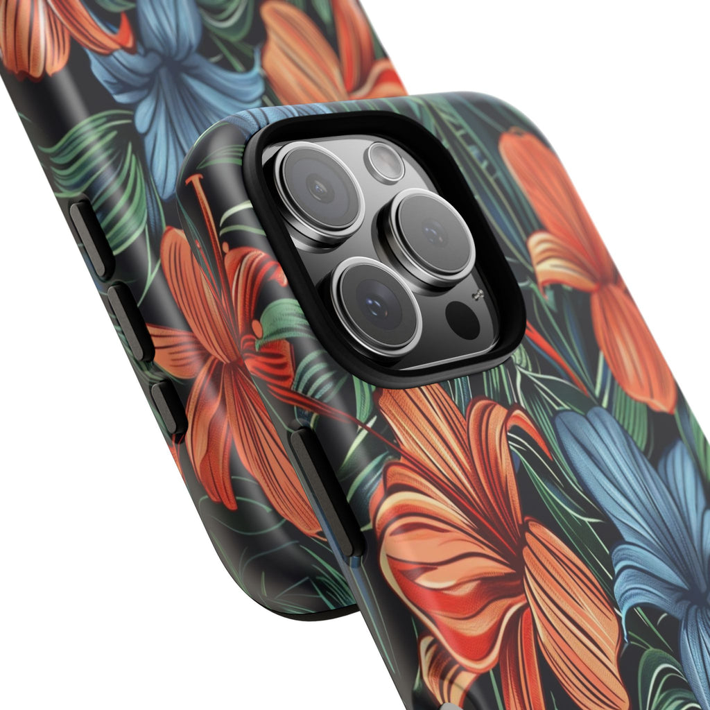Tropical Red and Blue Case