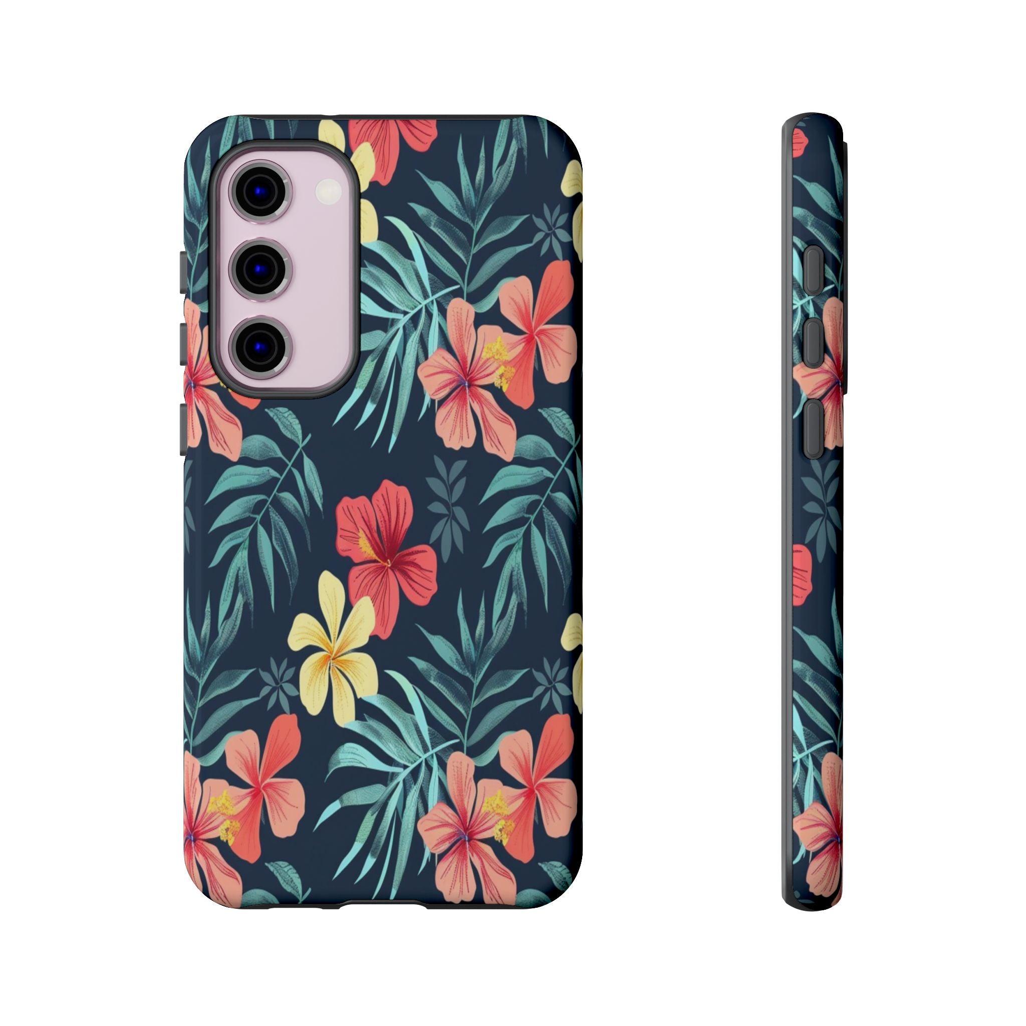 Tropical Hibiscus Navy