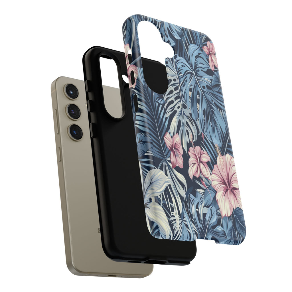 Tropical Hibiscus and Monstera Case