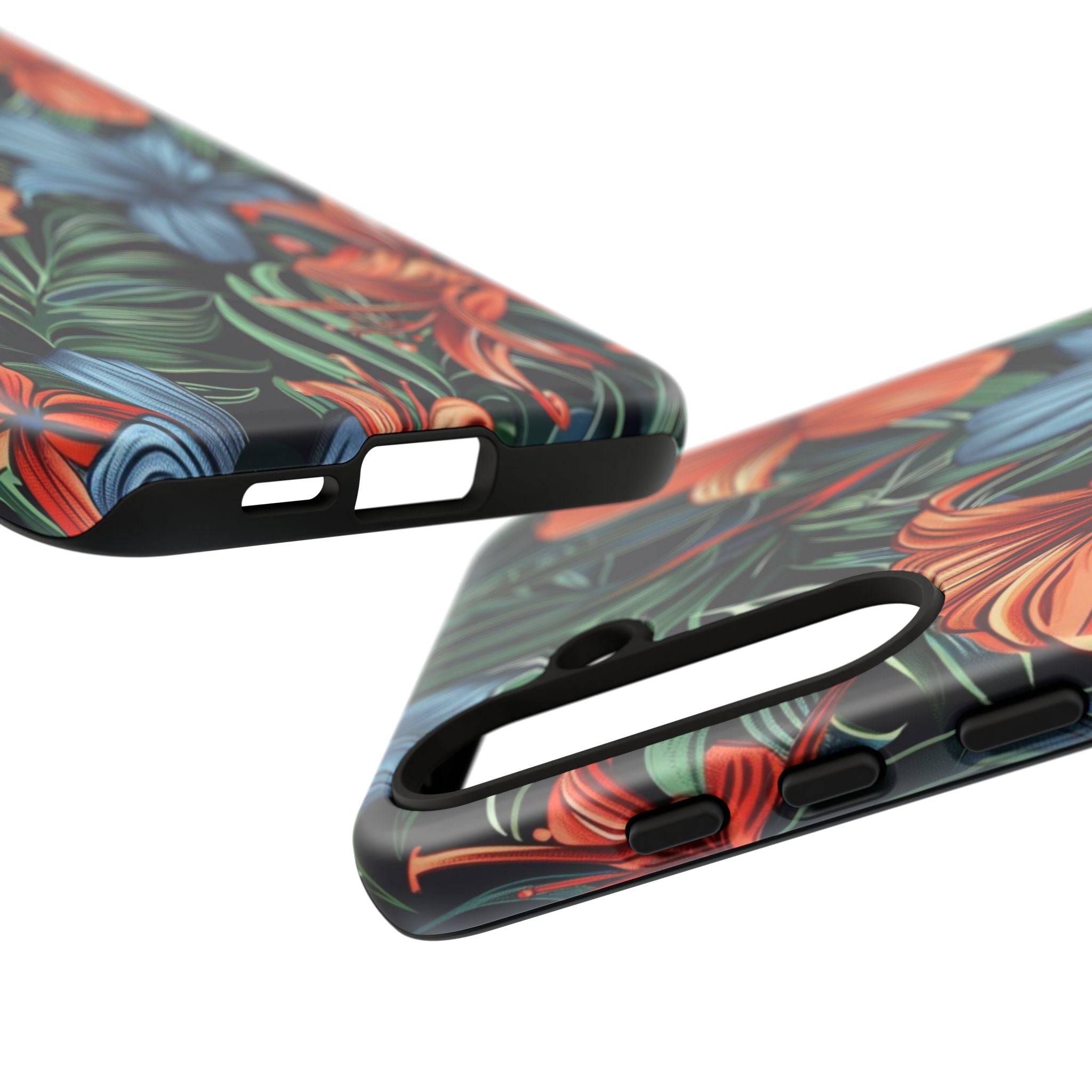 Tropical Red and Blue Case